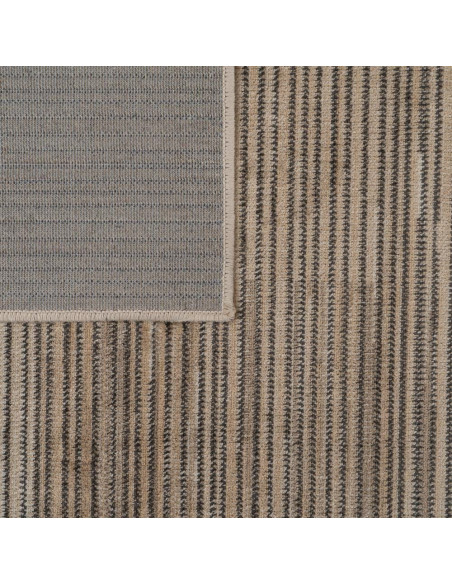 Tapis salon géométrique naturel 160x230 cm Maderuelo Ixia - 5