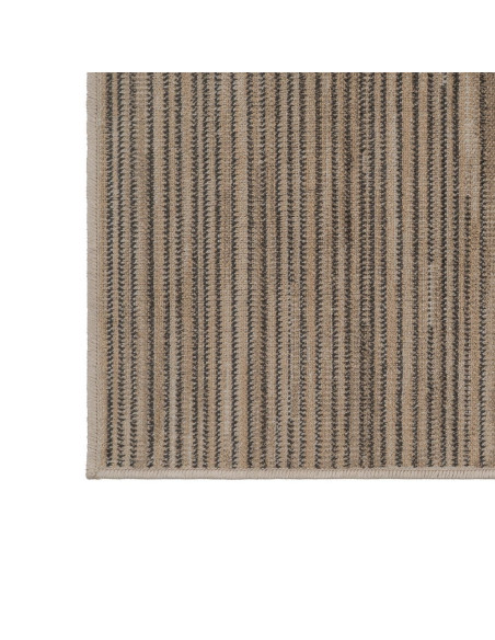 Grand tapis de salon géométrique naturel 200x300 cm Maderuelo Ixia - 4