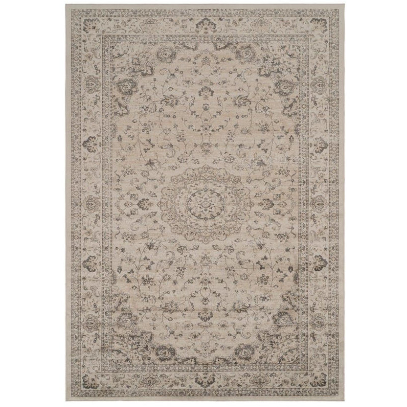 Tapis vintage beige 160x230 cm Mogarraz Ixia - 1