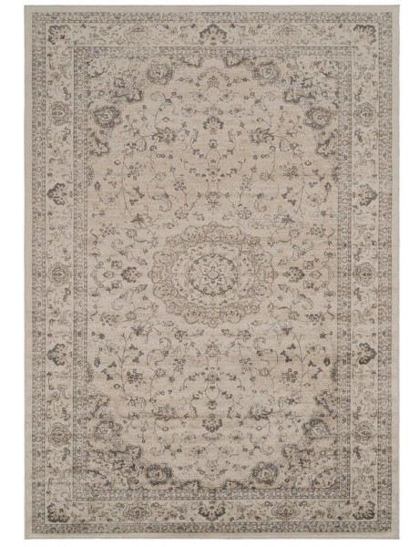 Grand tapis vintage beige 200x300 cm Mogarraz Ixia - 1