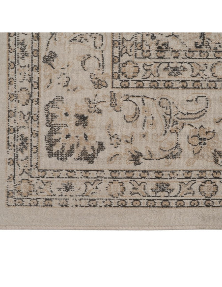 Grand tapis vintage beige 200x300 cm Mogarraz Ixia - 4