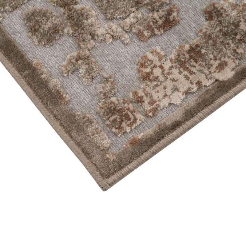 Grand tapis de salon abstrait beige 200x300 cm Ucles Ixia - 2