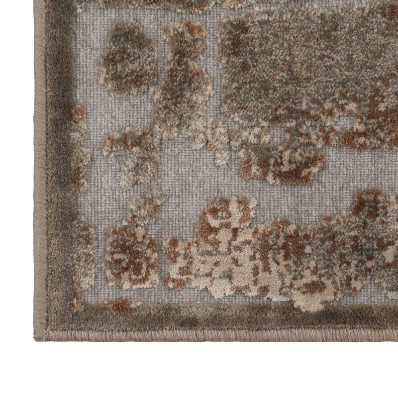 Grand tapis de salon abstrait beige 200x300 cm Ucles Ixia - 4