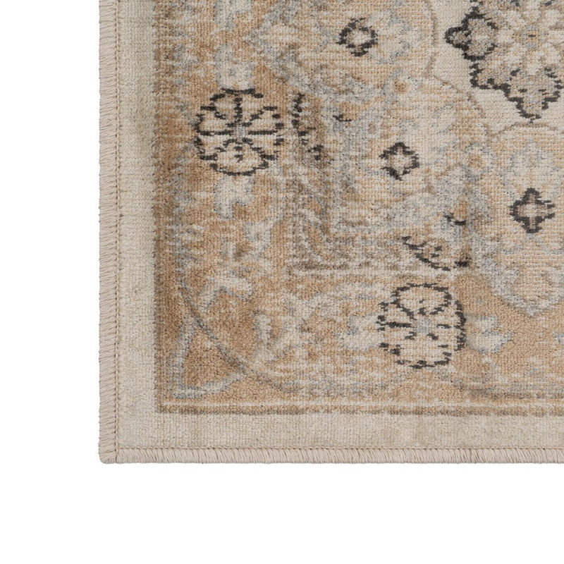 Grand tapis vintage beige 200x300 cm Ampudia Ixia - 4