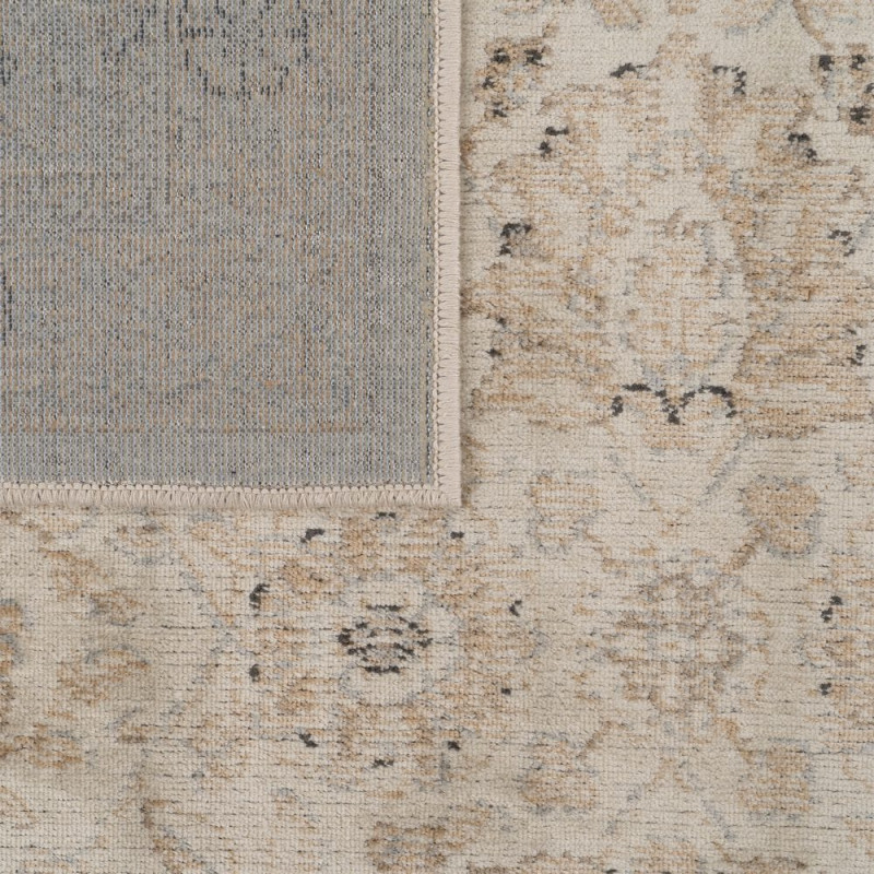 Grand tapis vintage beige 200x300 cm Ampudia Ixia - 5