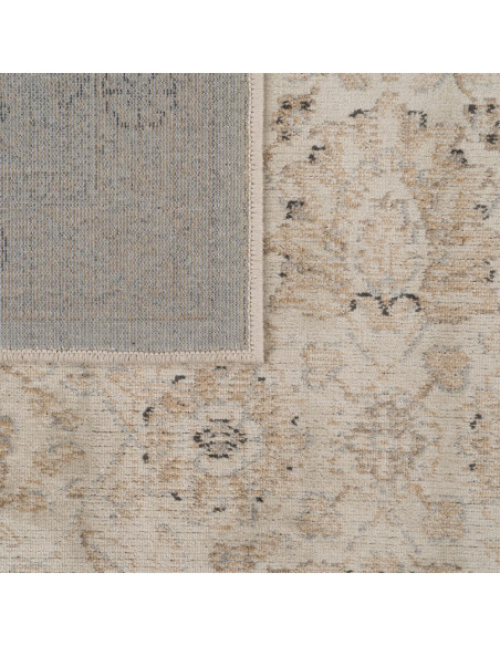 Grand tapis vintage beige 200x300 cm Ampudia Ixia - 5