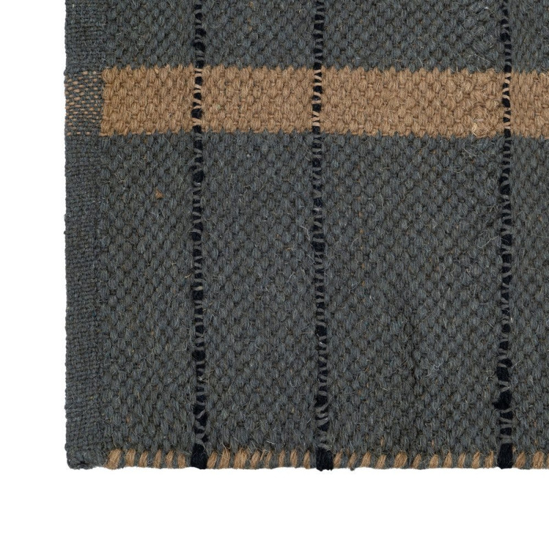 Grand tapis rayé laine coton 200x300 cm Turegano Ixia - 4