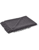 Plaid baby alpaga gris foncé 130x200 cm Amanda
