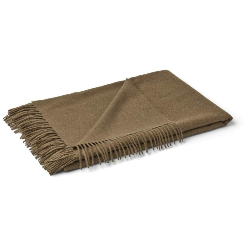 Plaid baby alpaga vert olive 130x200 cm Amanda Natures Collection - 1