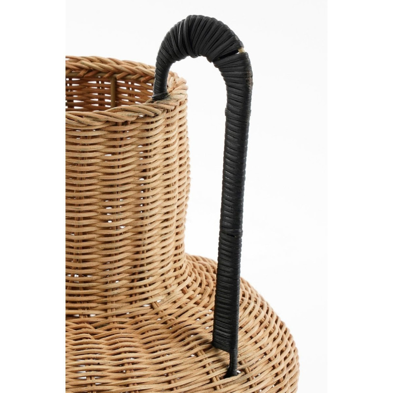 Vase décoratif en rotin marron clair 40x42 cm Almonaster  - 3
