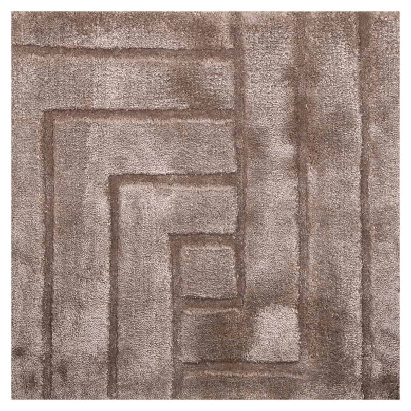 Tapis ovale taupe motif arches 200x300 cm Bayon Richmond Interiors - 3