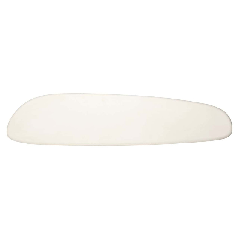Console blanche organique finition plâtre 170 cm Bloomstone Richmond Interiors - 5