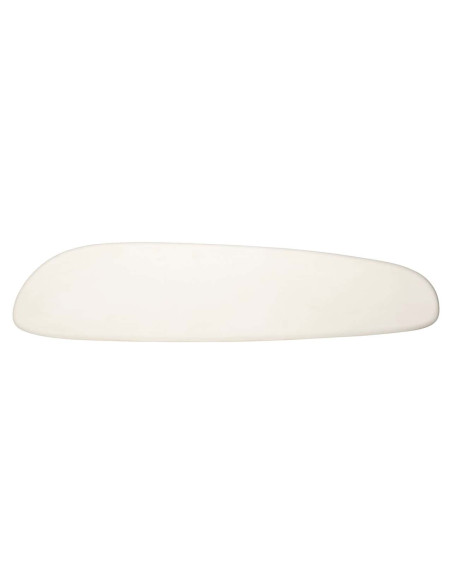 Console blanche organique finition plâtre 170 cm Bloomstone Richmond Interiors - 5