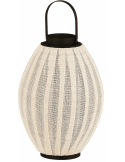 Lanterne photophore bambou lin 47 cm Nema