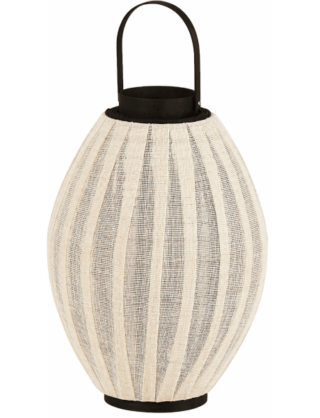 Lanterne photophore bambou lin 47 cm Nema  - 1