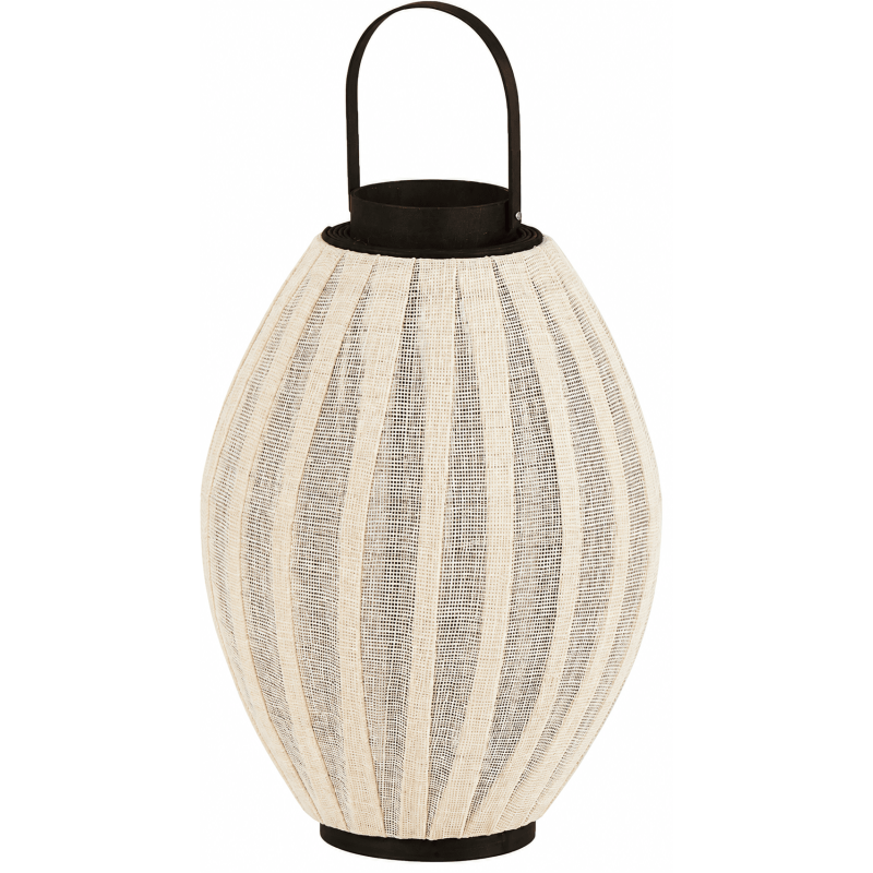 Lanterne photophore bambou lin 47 cm Nema  - 1