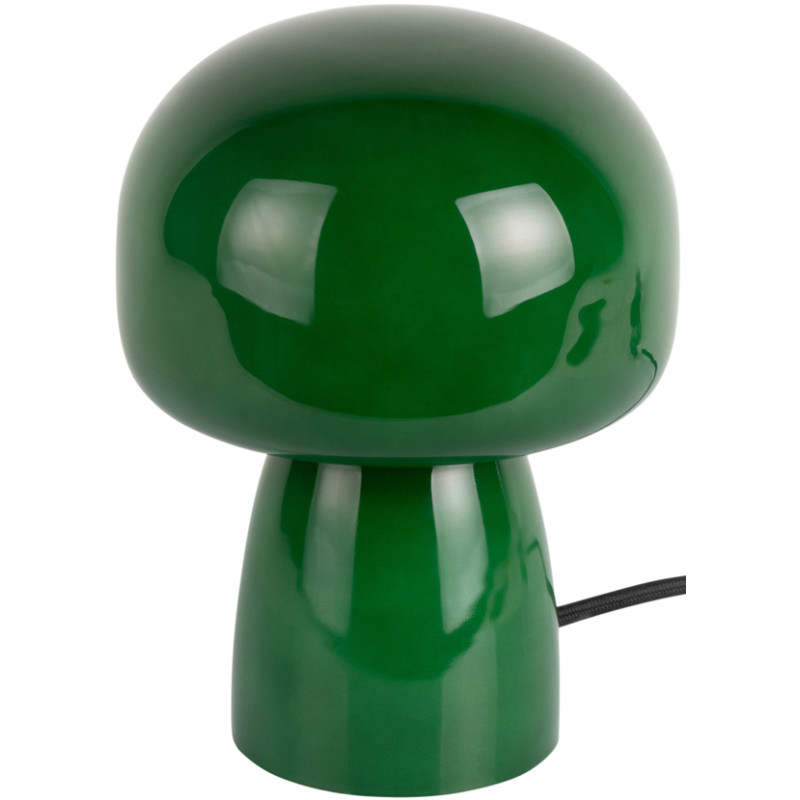 Lampe champignon verre vert Ø15x20 cm Fervor Leitmotiv - 1