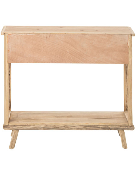 Console d’entrée 3 tiroirs en pin naturel 92x35,5x79,5 cm Orvanelle J-Line - 7