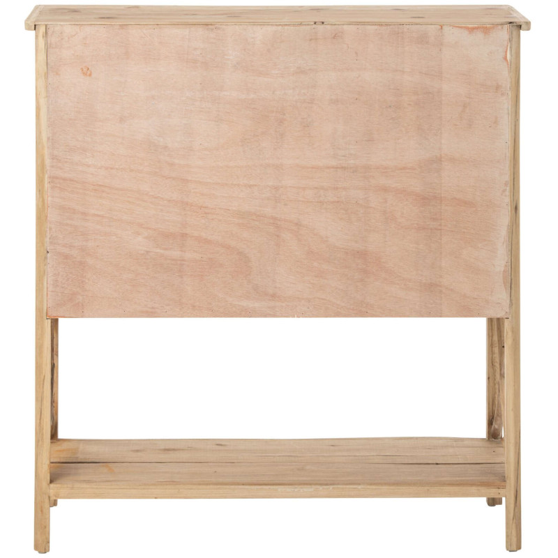 Commode 12 tiroirs en pin naturel 100,5x36,5x104,5 cm Orvanelle J-Line - 8
