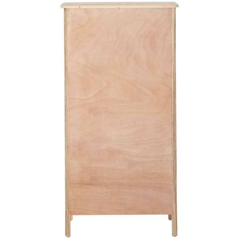 Chiffonnier 16 tiroirs en pin naturel 66x36x127 cm Orvanelle J-Line - 7