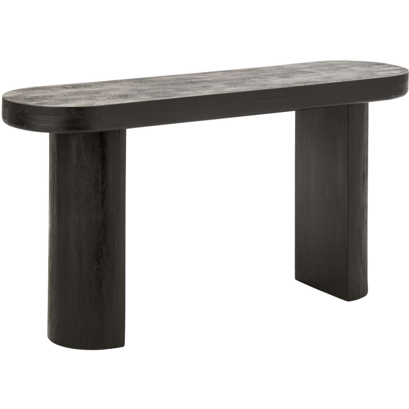 Console d’entrée en manguier noir 152x41x76 cm Caldora J-Line - 1
