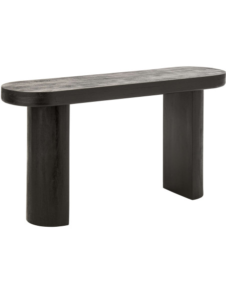 Console d’entrée en manguier noir 152x41x76 cm Caldora J-Line - 1