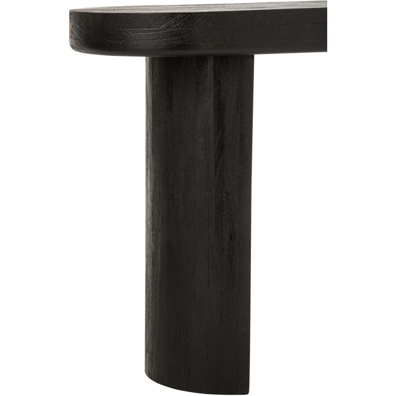 Console d’entrée en manguier noir 152x41x76 cm Caldora J-Line - 5