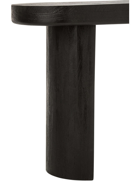 Console d’entrée en manguier noir 152x41x76 cm Caldora J-Line - 5