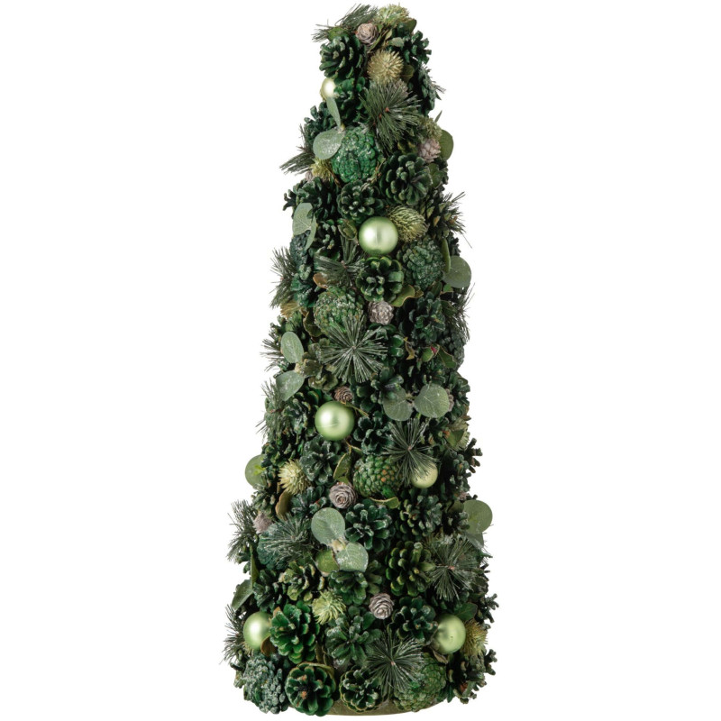 Sapin de Noël artificiel pommes de pin 70 cm Hivernélia J-Line - 1