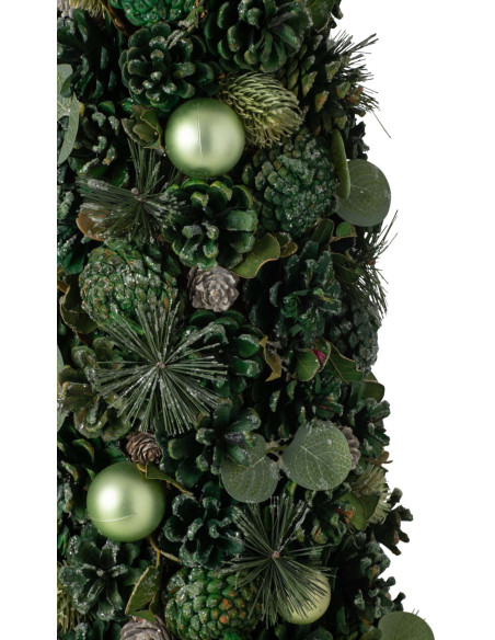 Sapin de Noël artificiel pommes de pin 70 cm Hivernélia J-Line - 2