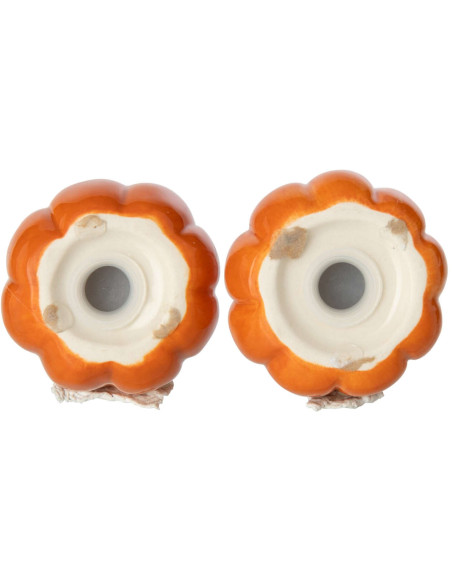 Salière et poivrière citrouille en céramique Pomponelle J-Line - 5