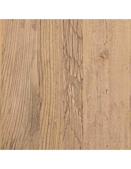 Buffet 6 portes bois d’orme beige 160x45x84 cm Ormavelle  - 8
