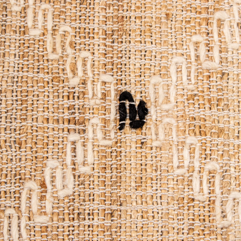 Tapis jute coton naturel losanges berbère 160x230 cm Tazrane  - 4