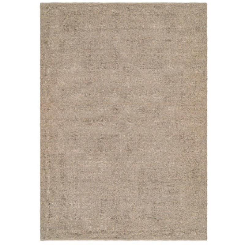 Grand tapis en laine et coton beige 200x300 cm Syrnak Ixia - 1