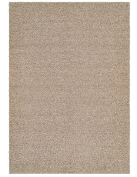 Grand tapis en laine et coton beige 200x300 cm Syrnak Ixia - 1