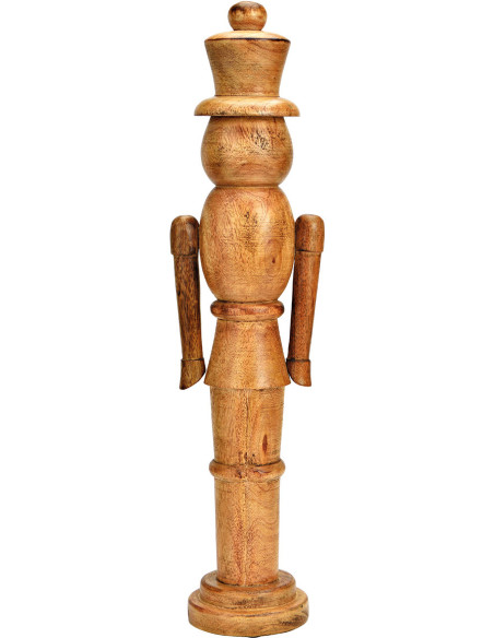 Casse-noisette de Noël bois de manguier 50 cm Olbernhau