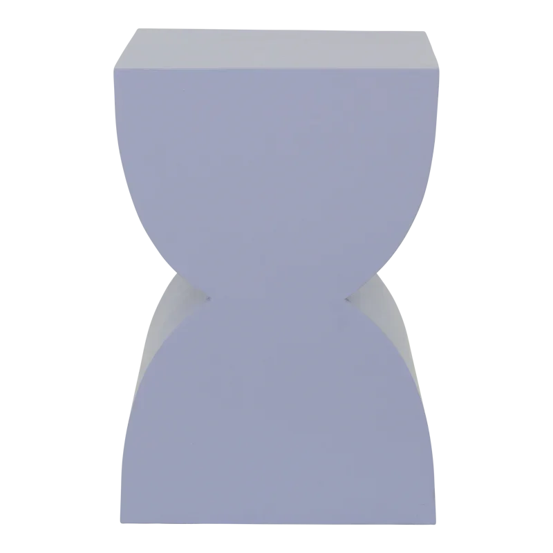 Table d’appoint sablier lilas en bois de manguier 40 cm Corvo Urban Nature Culture - 3