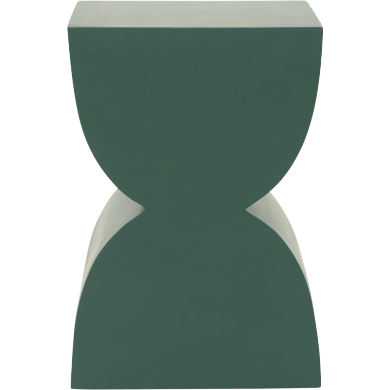 Table d’appoint sablier vert laurier en manguier 40 cm Corvo Urban Nature Culture - 3