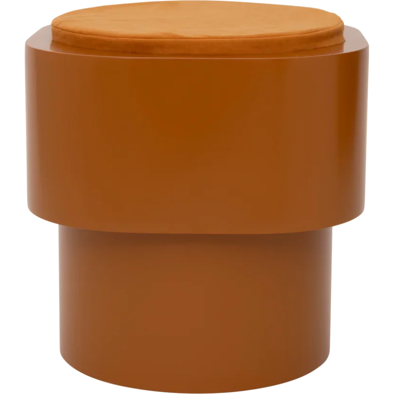 Table d’appoint ronde terracotta Ø45x40 cm Tabouret Urban Nature Culture - 3