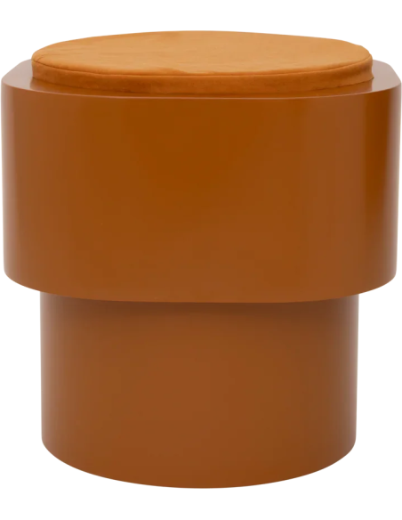 Table d’appoint ronde terracotta Ø45x40 cm Tabouret Urban Nature Culture - 3