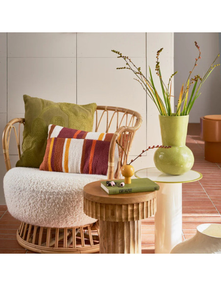 Table d’appoint ronde terracotta Ø45x40 cm Tabouret Urban Nature Culture - 2