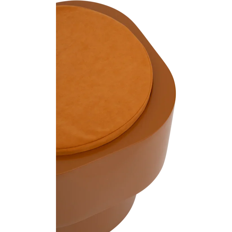 Table d’appoint ronde terracotta Ø45x40 cm Tabouret Urban Nature Culture - 4