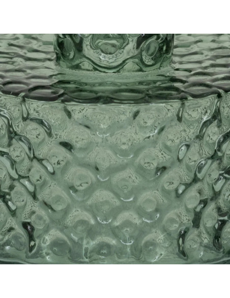 Bougeoir verre recyclé vert d’eau Ø 11,5x13,5 cm Belo Urban Nature Culture - 4