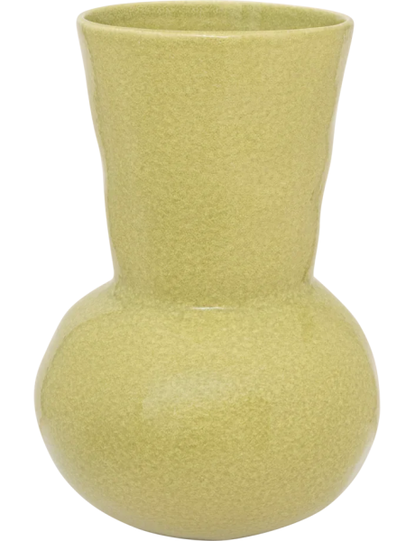 Vase céramique vert olive évasé 32 cm Dineo Urban Nature Culture - 1