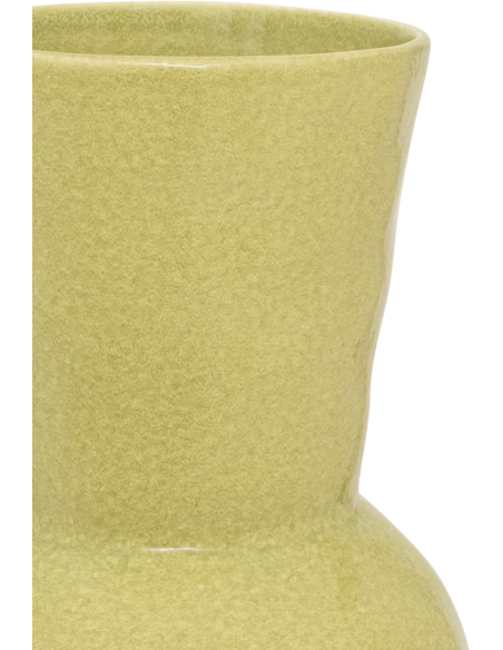 Vase céramique vert olive évasé 32 cm Dineo Urban Nature Culture - 4