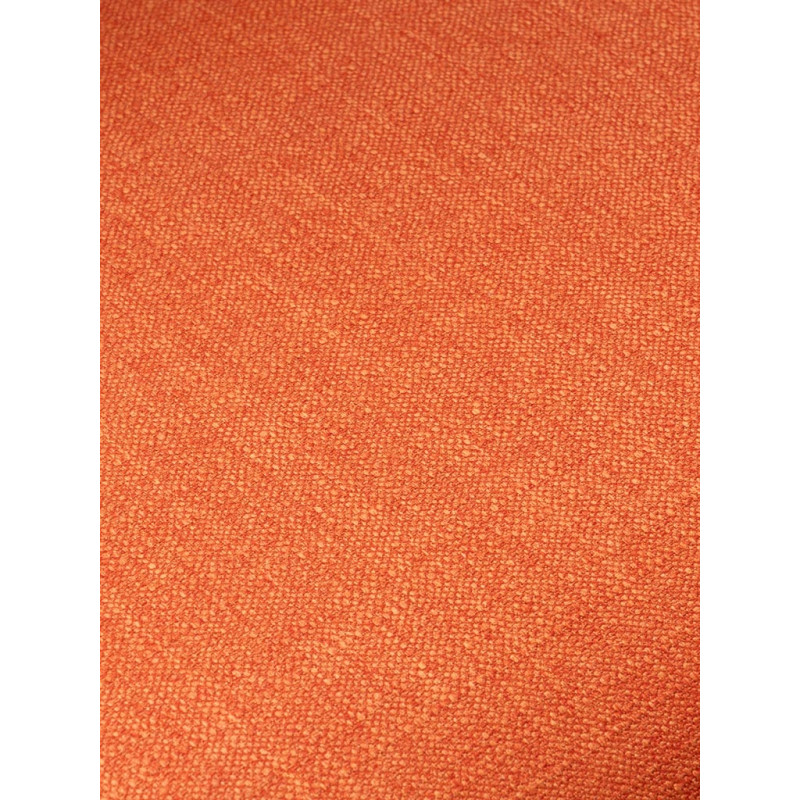 Fauteuil lounge orange et blanc style seventies Moda  - 9