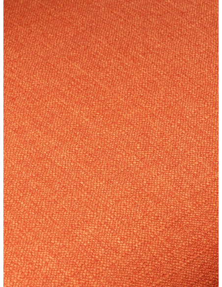 Fauteuil lounge orange et blanc style seventies Moda  - 9