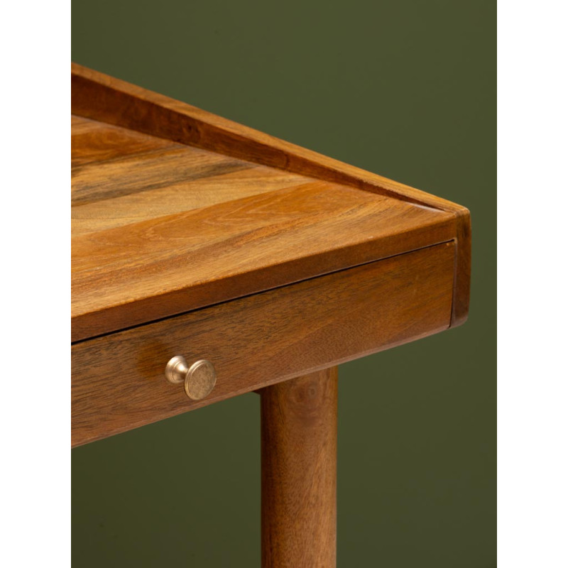 Bureau secrétaire en manguier avec rangements 96x55,5x121,5 cm Office  - 7