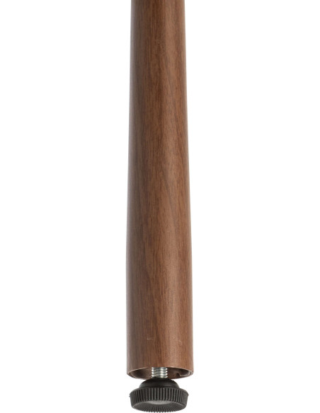 Chaise de salle à manger rembourrée tissu marron chiné 48x54,5x73 cm Kinsarvik J-Line - 8