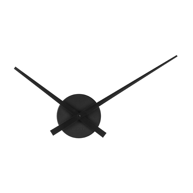 Horloge murale design noire aluminium 44 cm Little Big Time Karlsson - 1